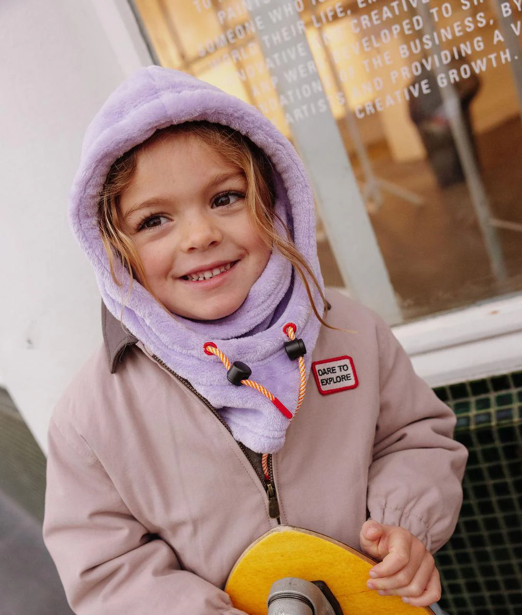Cagoule Warmy Mauve - Image 7