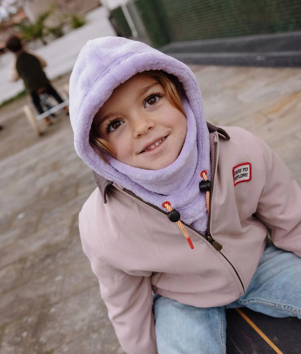 Cagoule Warmy Mauve - Image 9