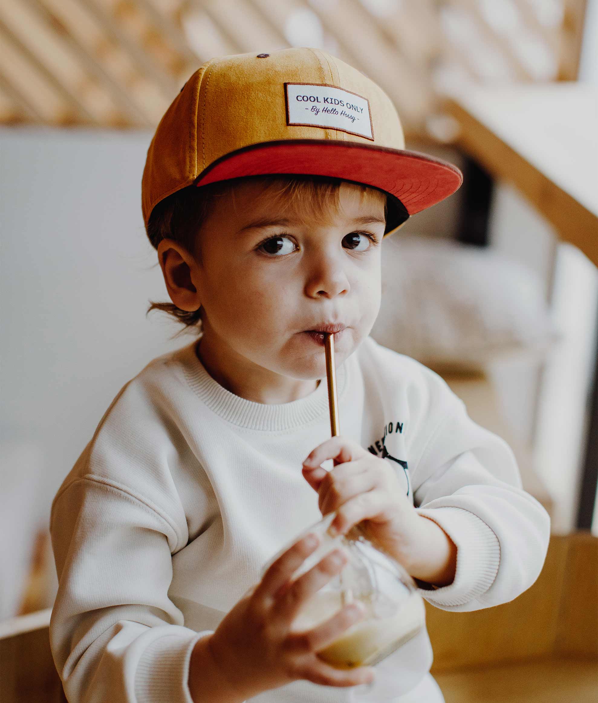 Casquette Daim Mustard - Image 3