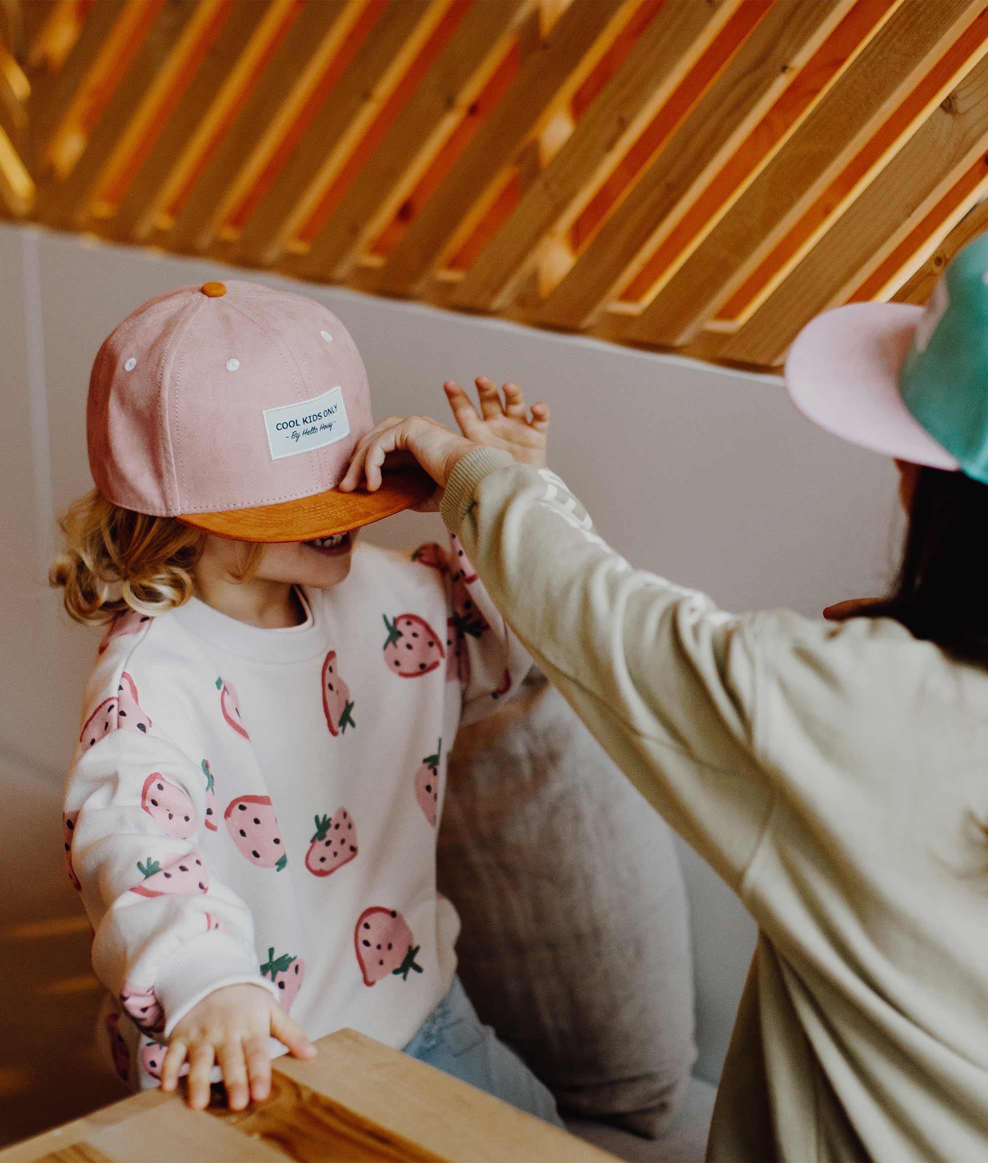 Casquette Daim Old Pink - Image 12