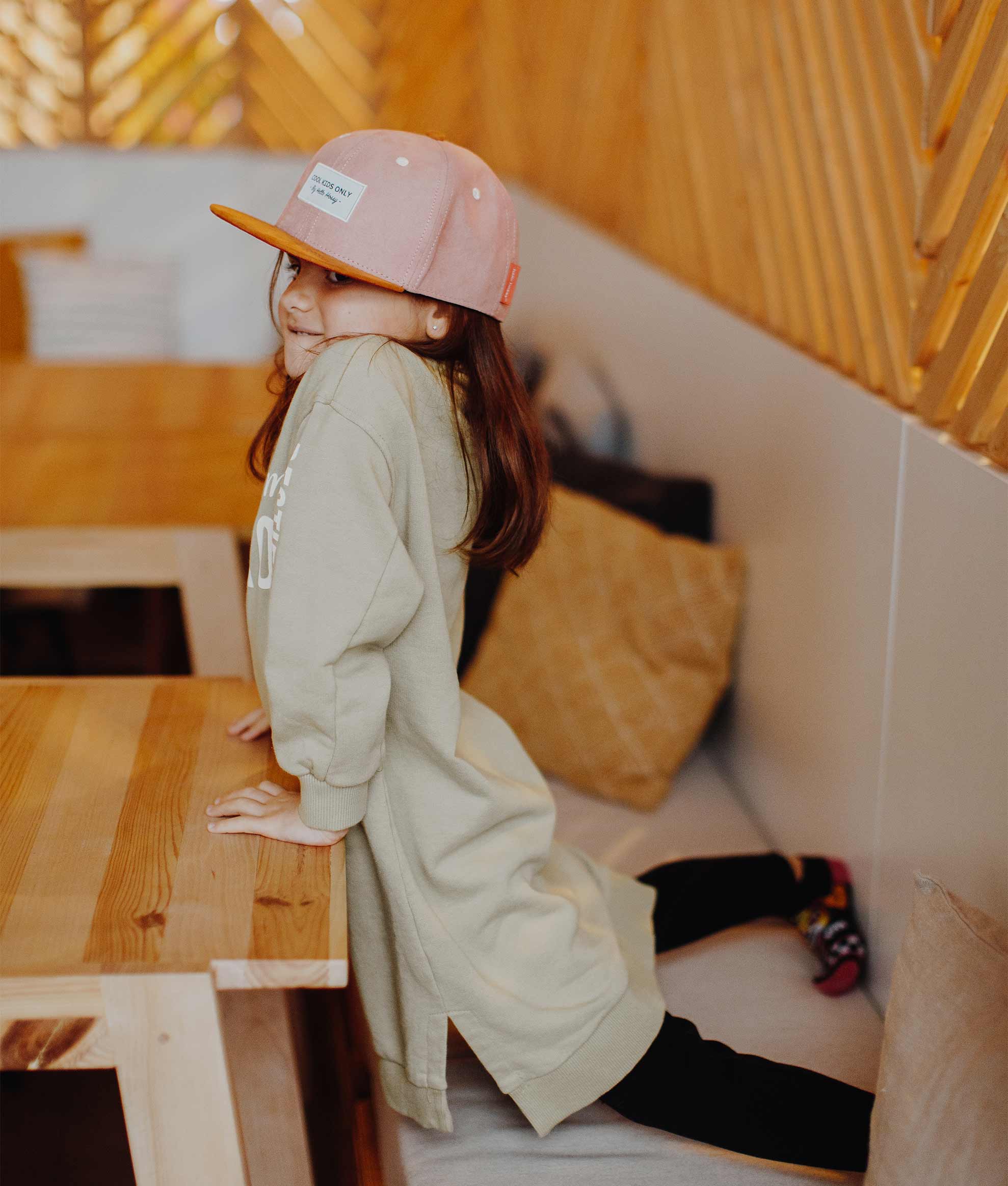 Casquette Daim Old Pink - Image 8
