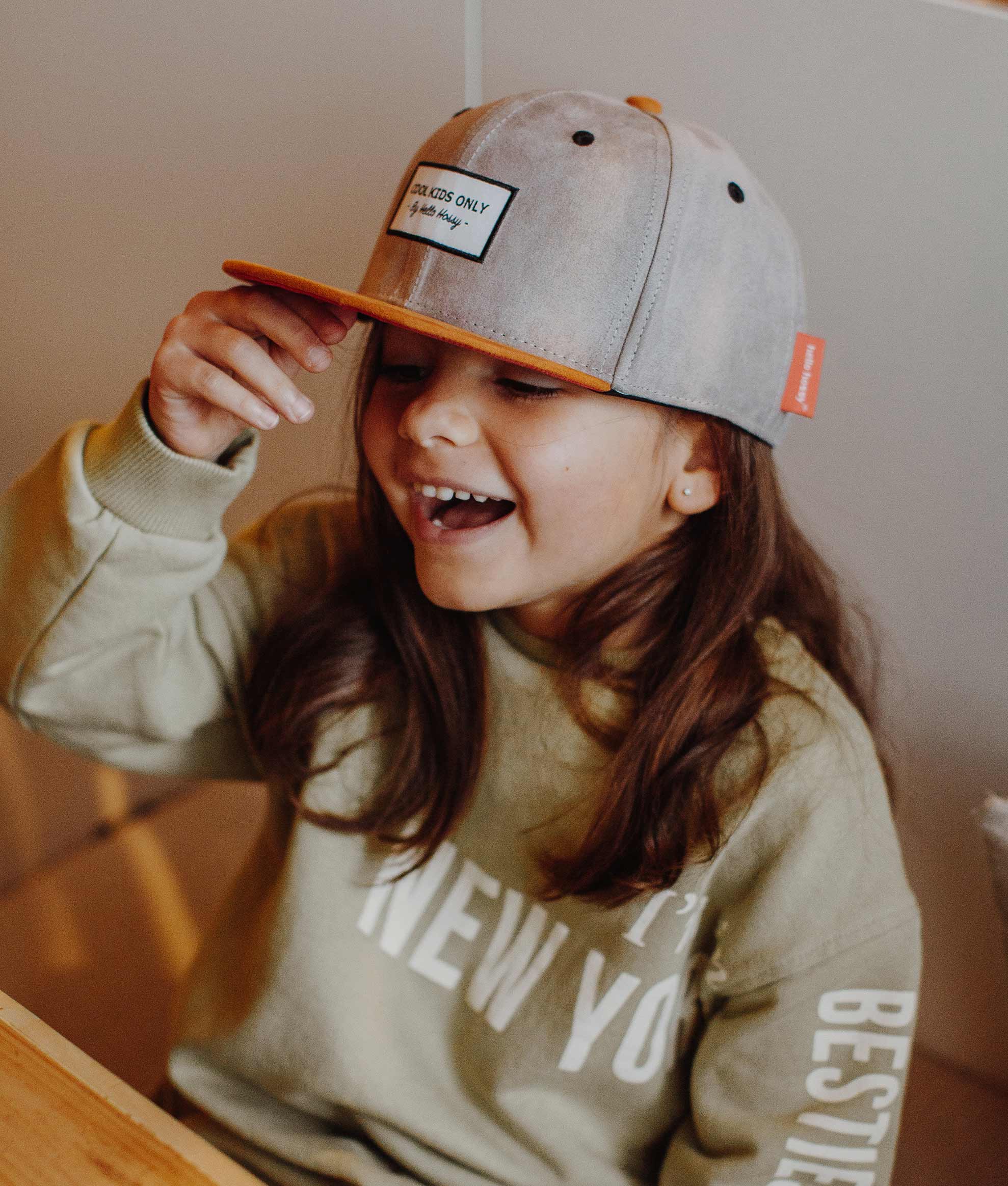 Casquette Daim Street Grey - Image 3