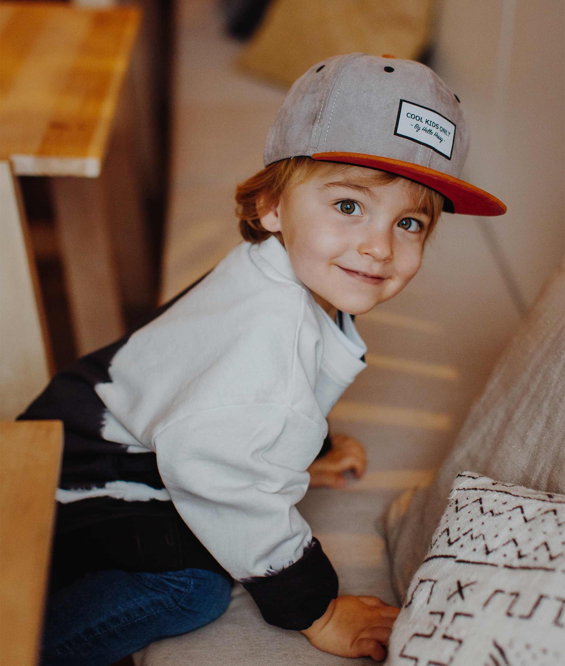 Casquette Daim Street Grey - Image 5