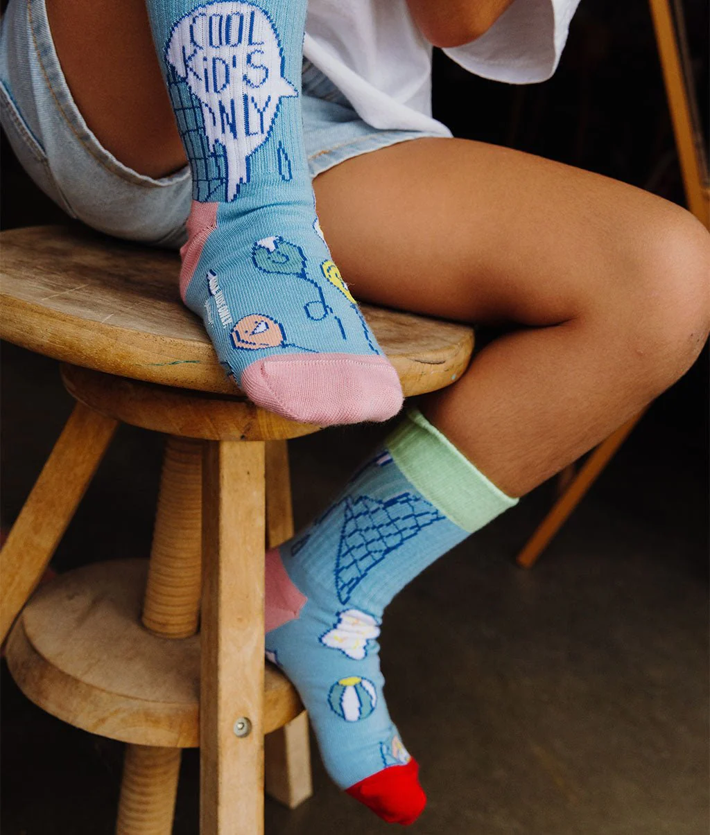 Chaussettes Blue Cream - Image 3