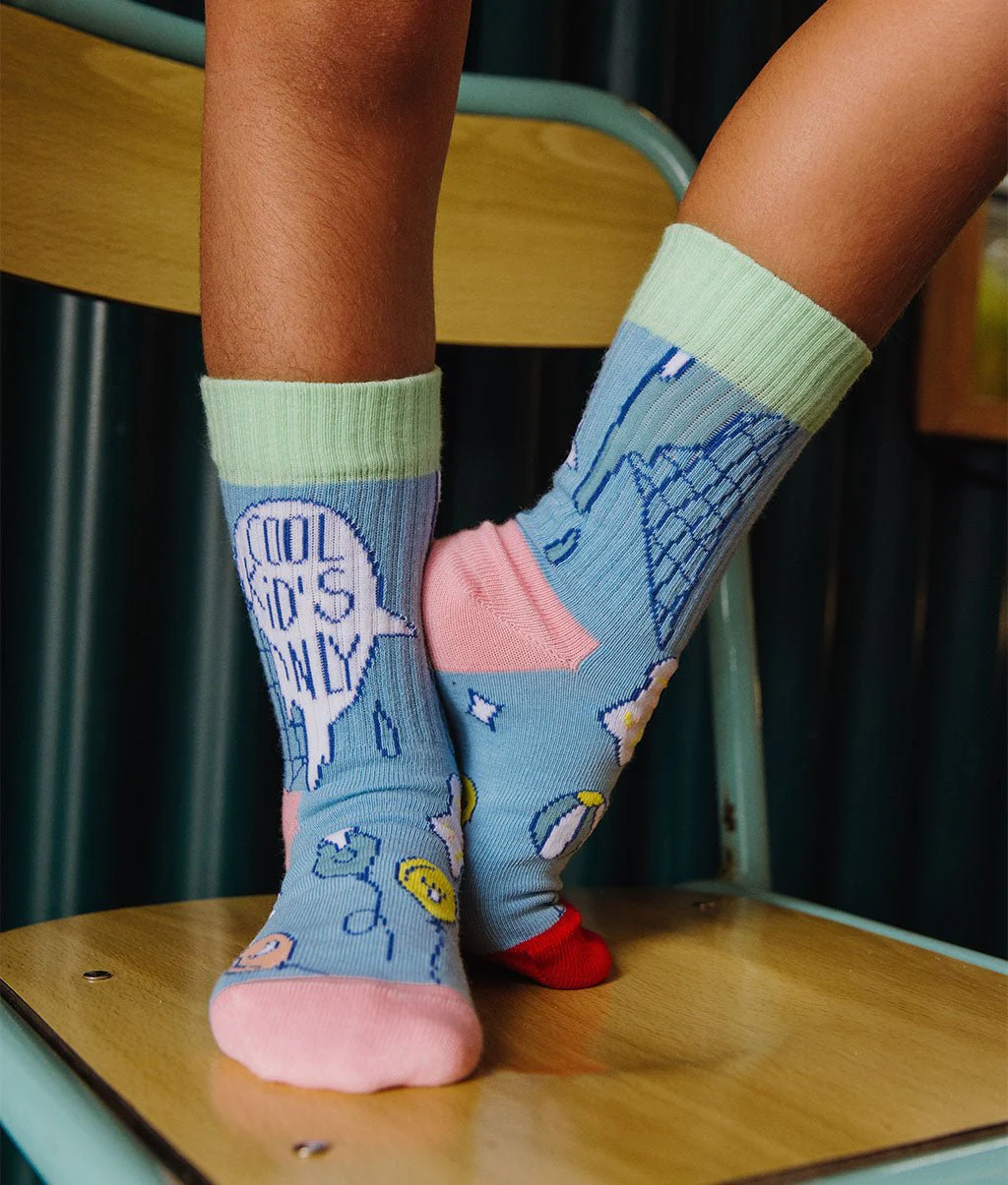 Chaussettes Blue Cream - Image 5