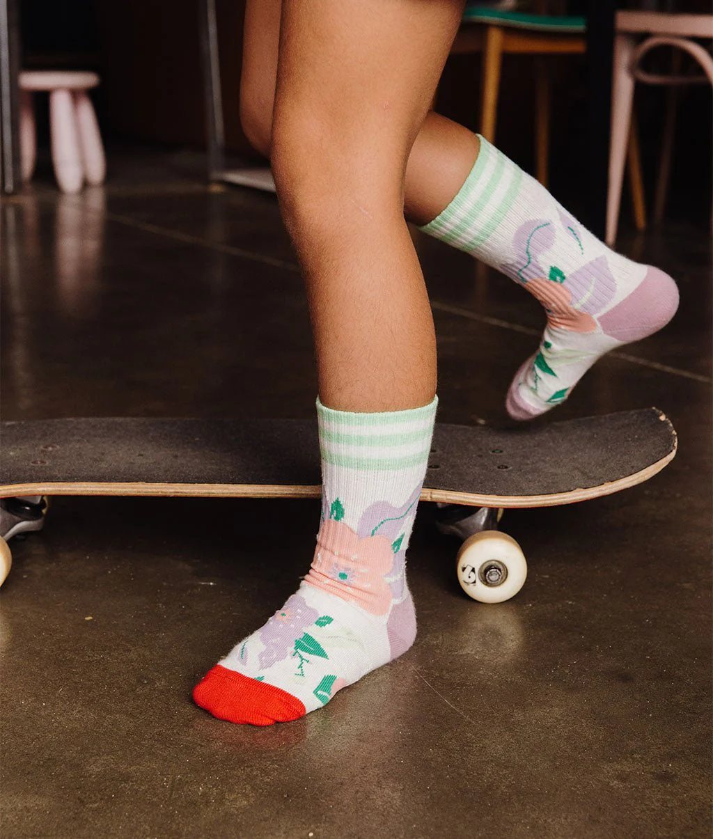 Chaussettes Flowers - Image 6