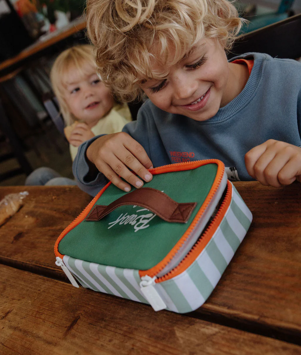 Sac Goûter Green Stripes - Image 3